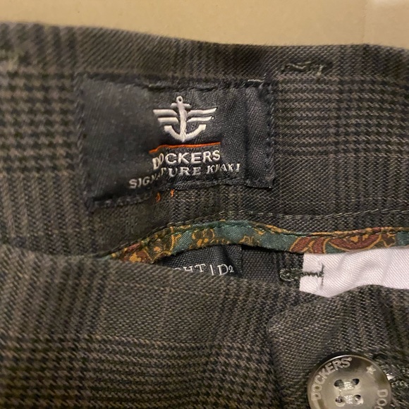 Dockers pants with small plaid print - Picture 4 of 5